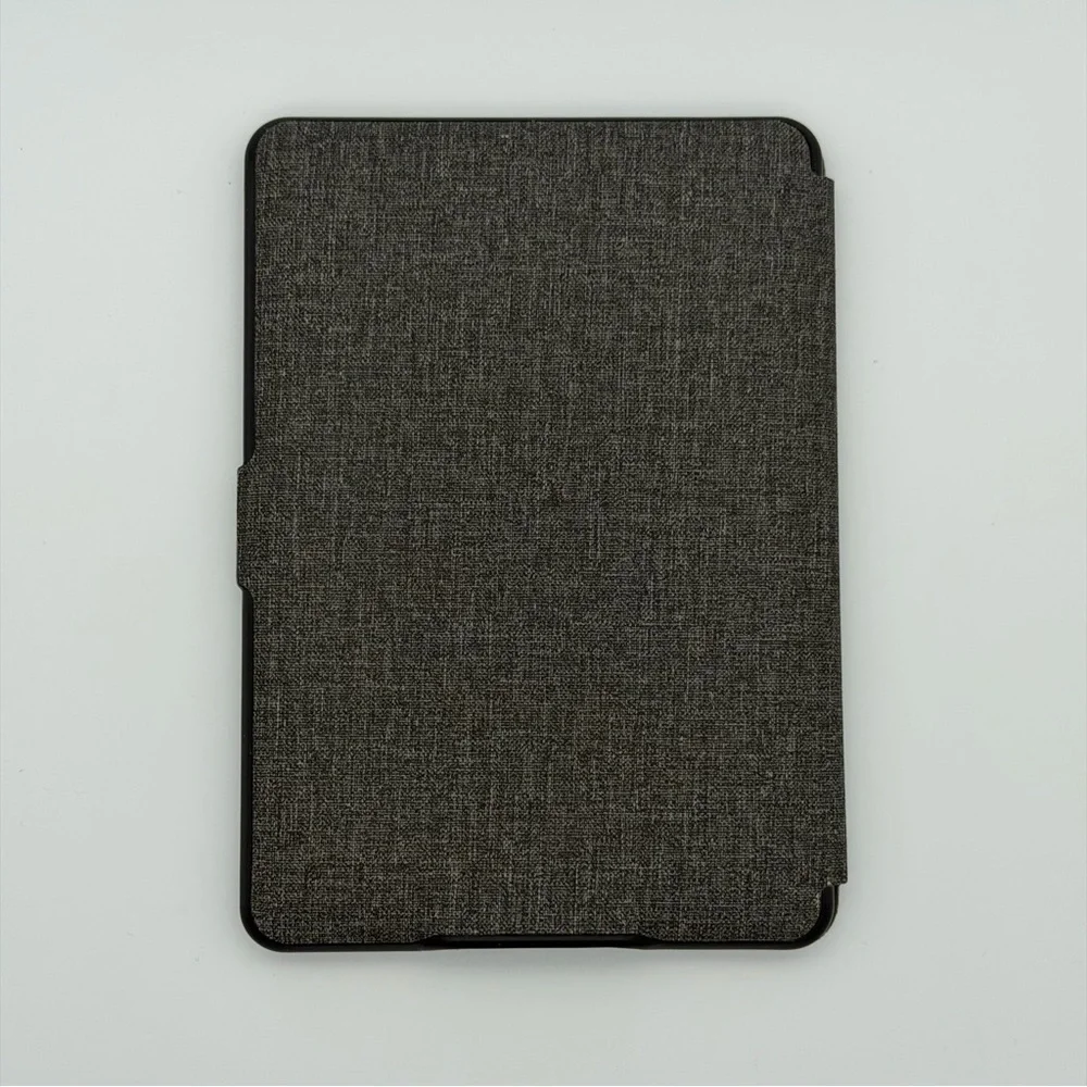 Kindle 7in Gray Fabric Tablet Folio Case - Protective Cover